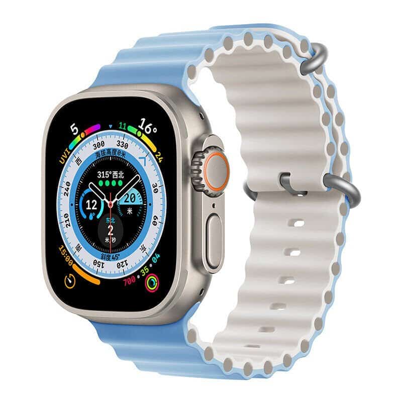 Ocean Strap For Apple Watch Series 11 /10 /9 /8 /7 /SE /6 /5 /4 /3 /2 /1 Ultra 2 /3 Wristband Replacement Band 38mm 40mm 41mm 42mm 44mm 45mm 46mm 49mm Ocean Strap For Apple Watch Series 11 /10 /9 /8 /7 /SE /6 /5 /4 /3 /2 /1 Ultra 2 /3 Wristband Replacement Band 38mm 40mm 41mm 42mm 44mm 45mm 46mm 49mm
